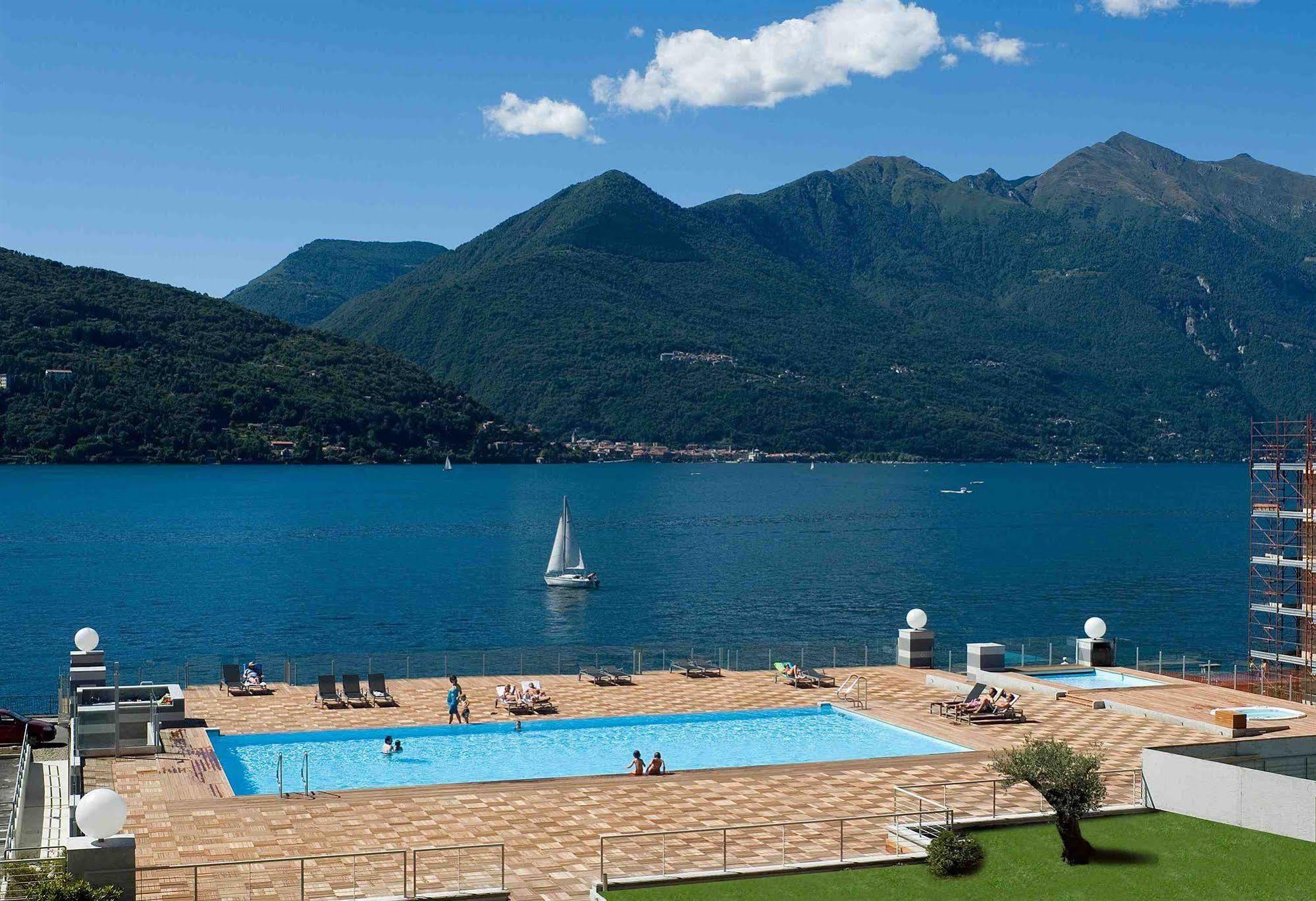 Golfo Gabella Lake Resort Maccagno Zewnętrze zdjęcie